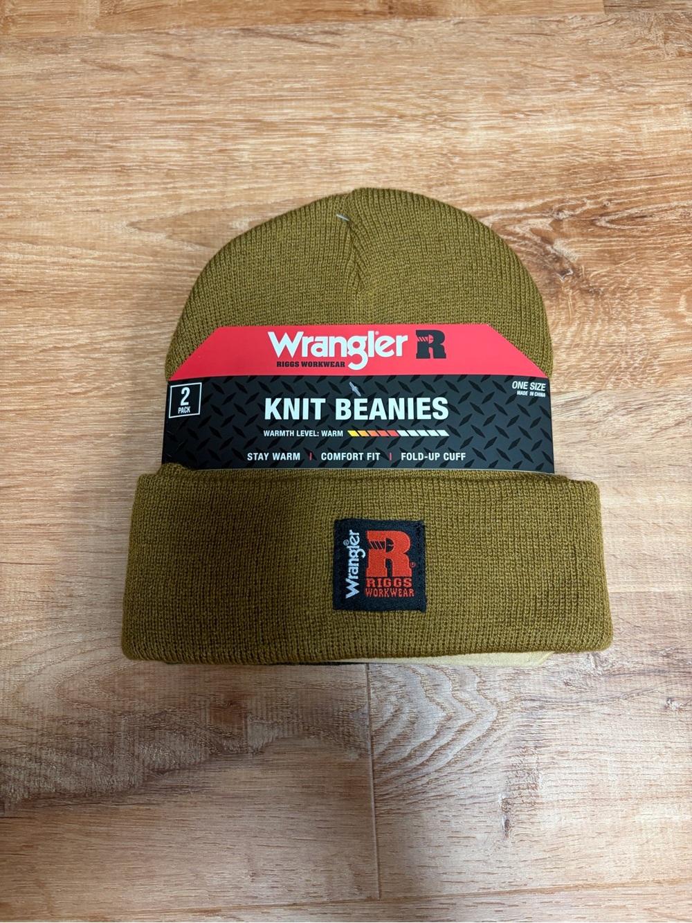 Wrangler Riggs Beanies 2 Pack